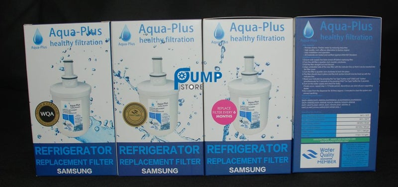 4 X SAMSUNG Compatible DA29-00003G FRIDGE WATER FILTERS64460631126145112