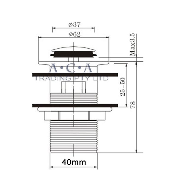 Pop Up Waste Black Waste Carousel 9