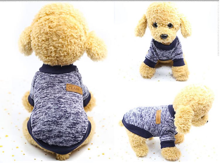 Dog Clothes Puppy Jacket Coat Soft Dog Shirts Pet Dog Coat Dog Range Sizes Carousel 1