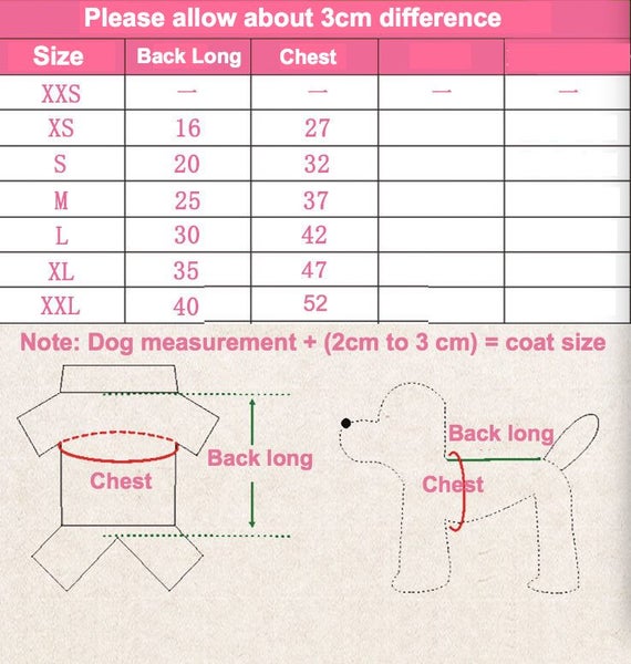 Dog Clothes Puppy Jacket Coat Soft Dog Shirts Pet Dog Coat Dog Range Sizes Carousel 14