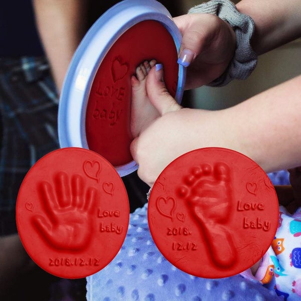 2021 Baby Care Air Drying Soft Clay Handprint Footprint Imprint Kit(NZ STOCK) Carousel 2