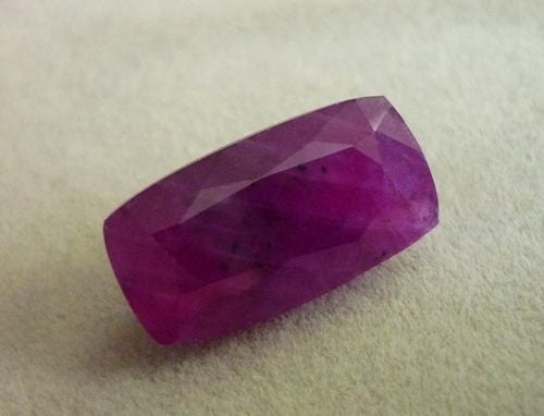 14.25CT UNHEATED BIG 100% NATURAL BLOOD RED ROUND RUBY Carousel 1