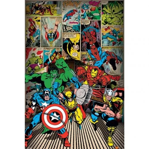 Marvel Comics Poster Heroes 111 Carousel 1
