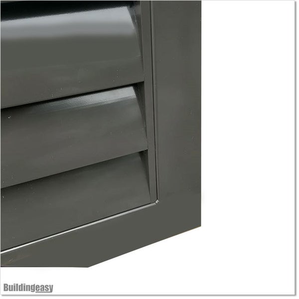 Aluminium Pedestrian Louver Gate 1M (PL10IL) Carousel 2