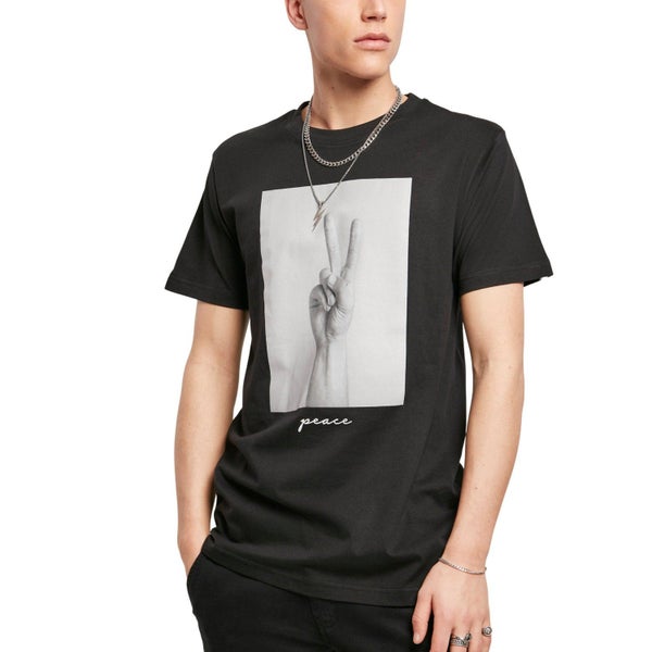 Mister Tee Grafic Shirt - PEACE SIGN black Carousel 1
