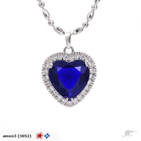 THE FAMOUS HEART OF THE OCEAN PENDENT (L) Carousel 2