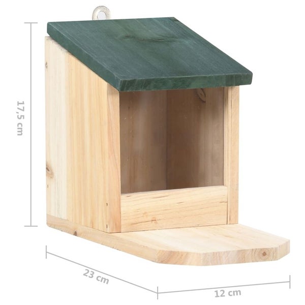 vidaXL Squirrel Houses 4 pcs Firwood Carousel 9
