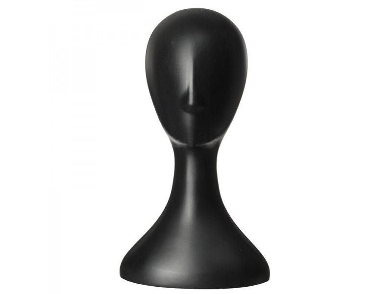 New Lady High Plastic Head Wig For Female Models Carousel 1