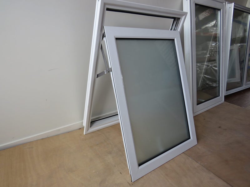 NEW WHITE ALUMINIUM DOUBLE GLAZED WINDOW:800HX600W Carousel 2