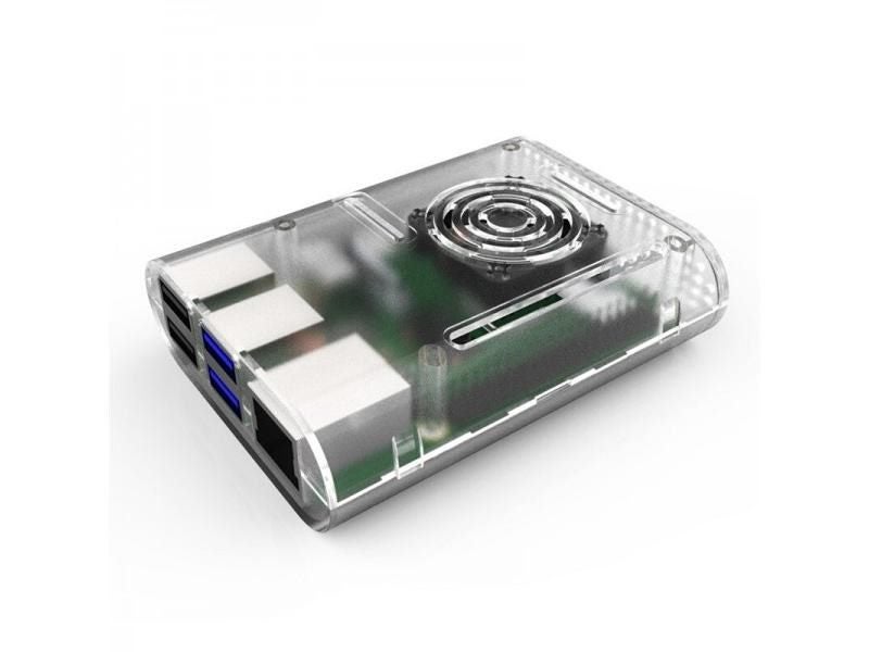 Raspberry Pi 4 Case Raspberry Pi Case With Cooling Fan Raspberry Pi 4 Heatsink Carousel 1