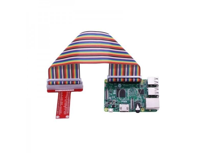 Raspberry Pi 40 Pin Extension Board Adapter 40 Pin GPIO GPIO Cable Line For Carousel 1