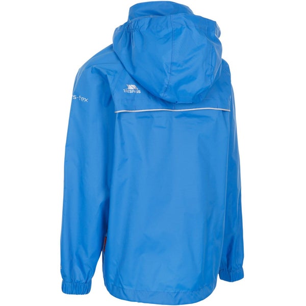 Trespass Unisex Kids Qikpac X Packaway Waterproof Jacket Carousel 2