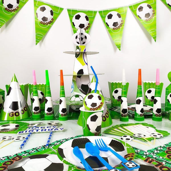 Party-World Cup Football Theme Party Value Pack B 78pcs Carousel 1