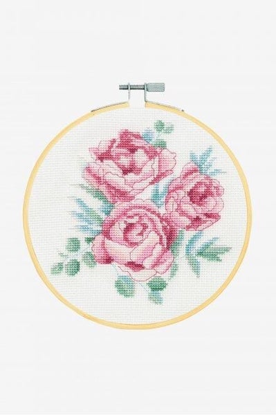 DMC Peonies Cross-Stitch Kit Carousel 1