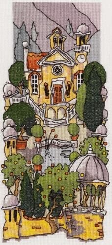 Michael Powell Tuscan Gardens III Cross-Stitch Chart Carousel 1