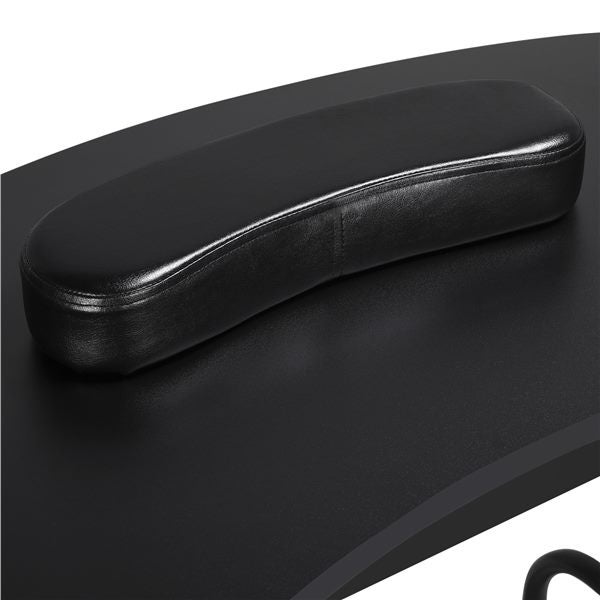 Folding Manicure Table Nail Beautician Desk Workstation Carousel 8