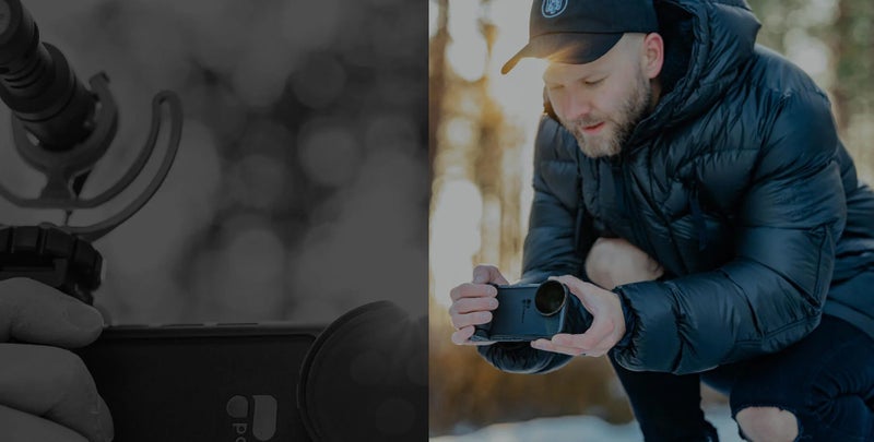 PolarPro Litechaser Pro Filmmaking Kit for iPhone 12 Pro (Black) Carousel 12