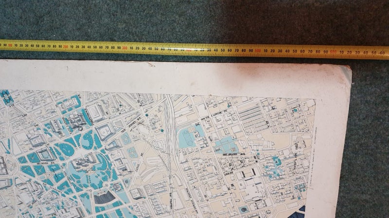 Map Of Washington DC on Stiff Board Carousel 5