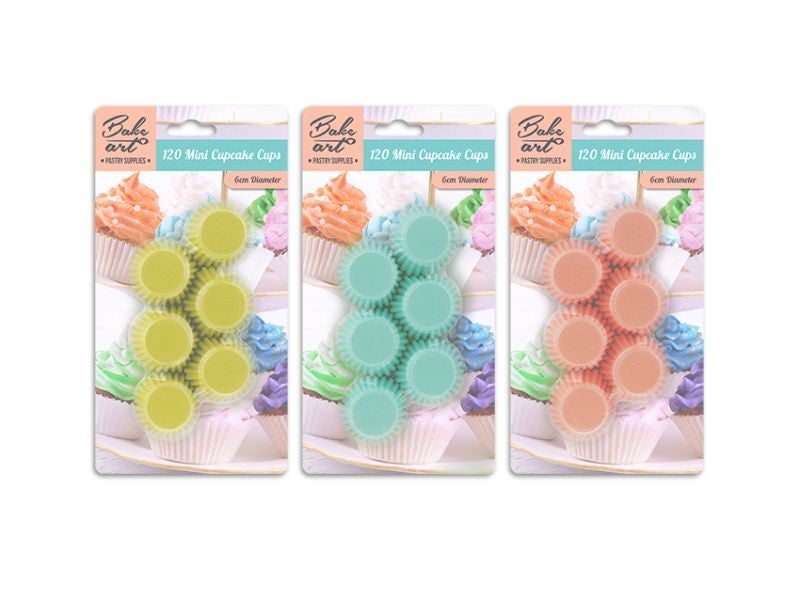 Paper Cake Cups - 6cm (24 Packs) Carousel 1