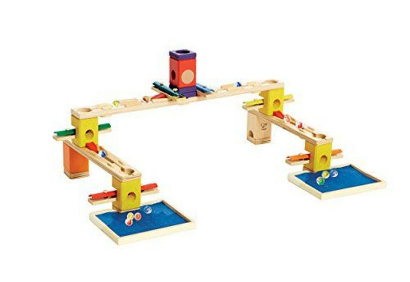 Hape Quadrilla Wooden Marble Run Set: Music Motion Carousel 1