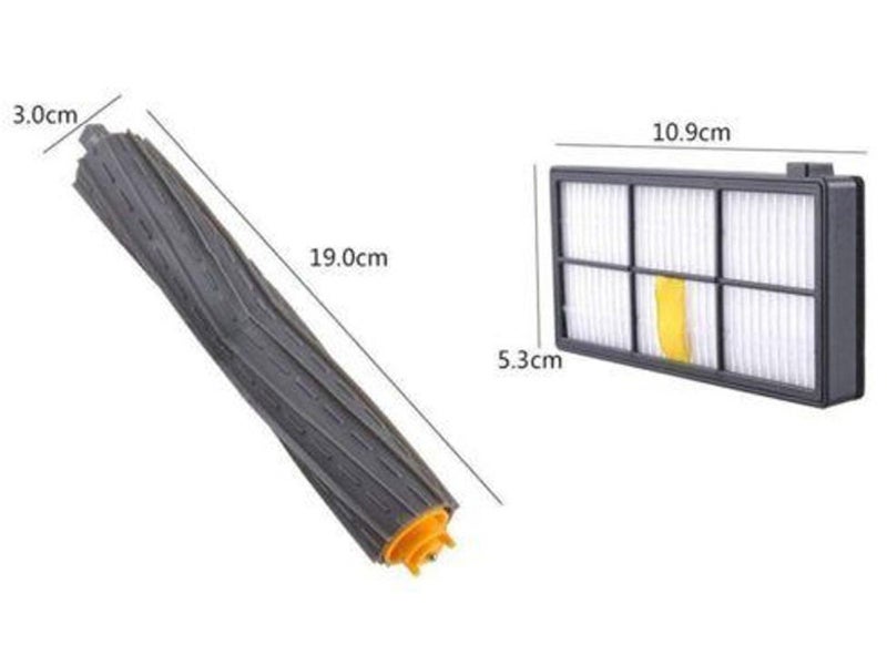 12Pcs Cleaner Replacement Parts Brushes Kit For iRobot Roomba 800 Series 800 870 Carousel 7