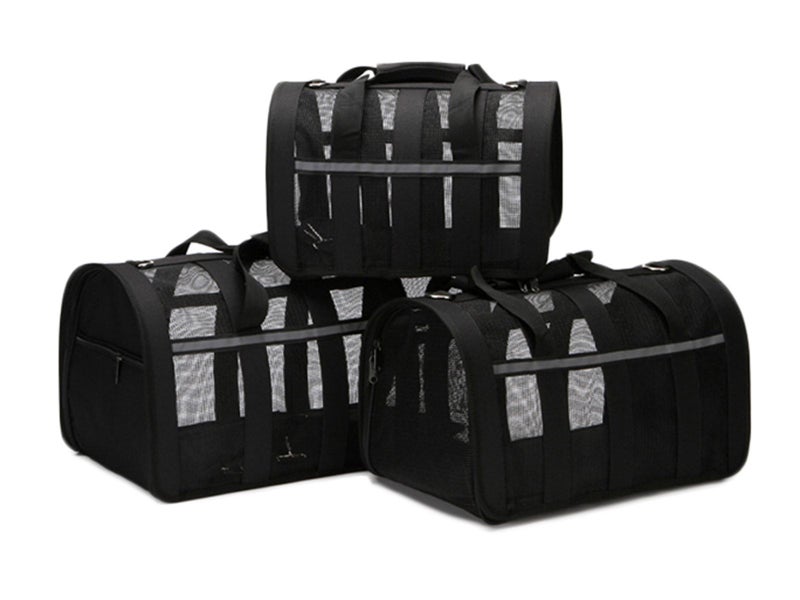 Outdoor Traveling Cage Breathable Pet Carrier Bag for Cat Dog Carousel 9