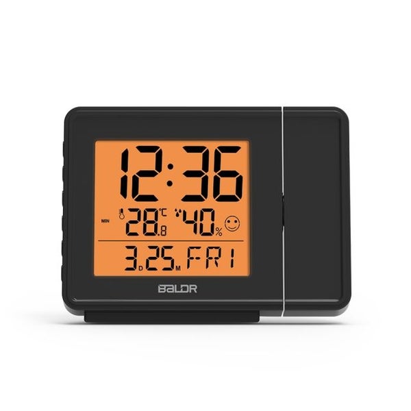 CLOCK WITH PROJECTION AND TEMPERATURE MEASURE / CALENDAR ETC Carousel 2