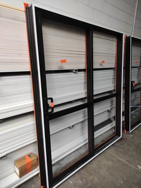 Brand new aluminium sliding door - double glazed clear glass Carousel 1