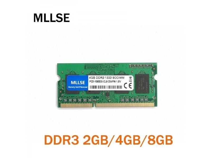Xllbyte New Sealed SODIMM DDR3 1333Mhz/1600Mhz 2GB/4GB/8GB PC3-10600/12800 Carousel 1