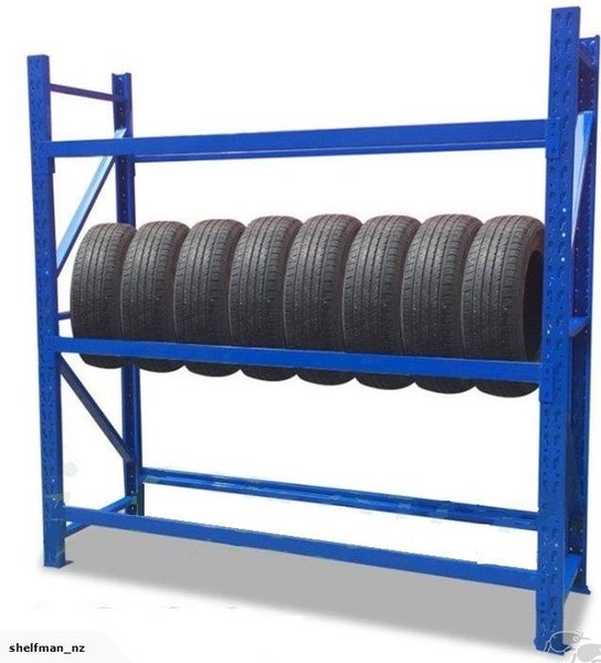 Tyre Racking 2M(L) x 0.5M (W) x 2M( H) 200kg per level! FREE DELIVERY Carousel 1