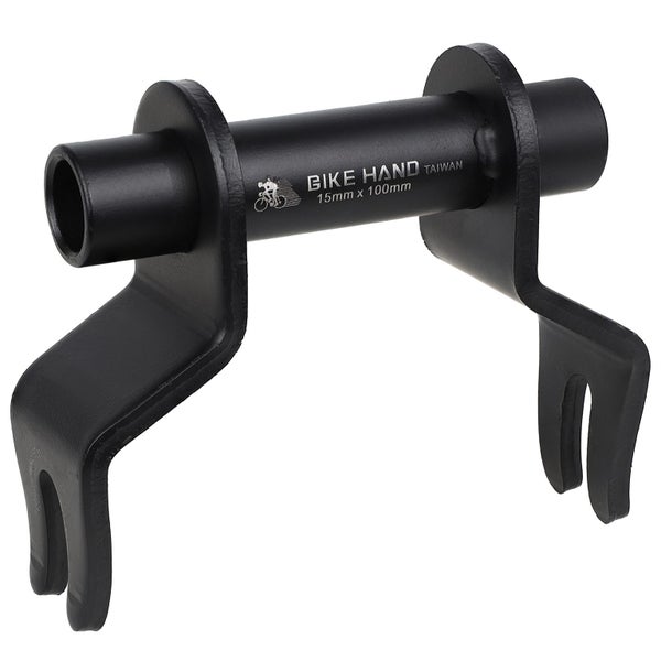 BikeHand Bike Thru Axle Fork Mount Rack Adapter 15x100mm for Car Rack Carousel 1