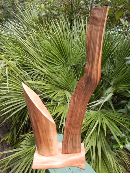 Old & New Flames - A Kanuka Sculpture Carousel 1