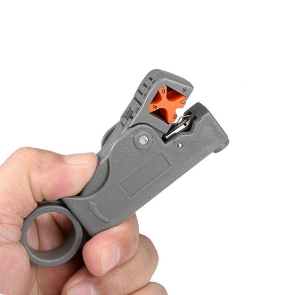 Rotary Coax Coaxial Cable Stripper Cutter Tool for RG58 RG59/62 RG6 Stripper Carousel 2