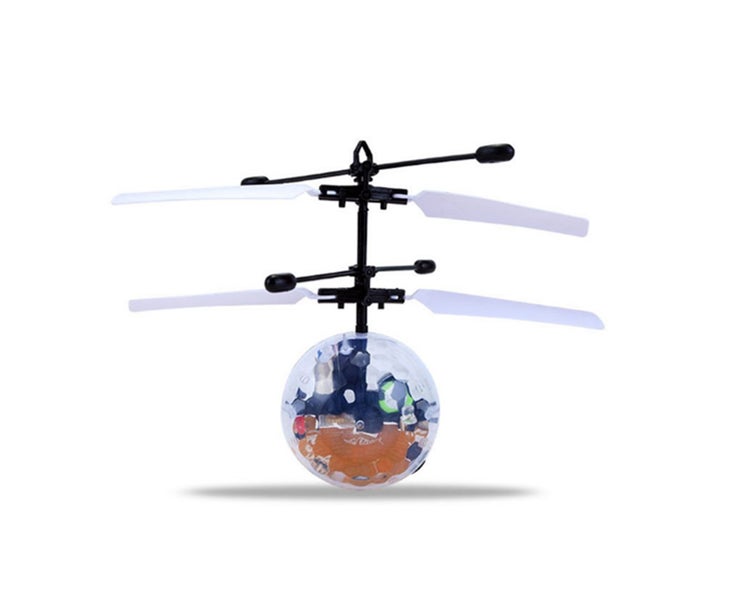 Flying Toy for Kids Adults Built-in LED Light Helicopter Carousel 2