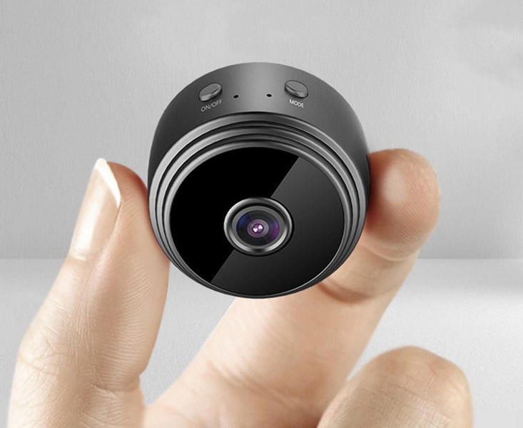 High Definition 1080P Small Camera WiFi Wireless Camera-BLACK Carousel 3