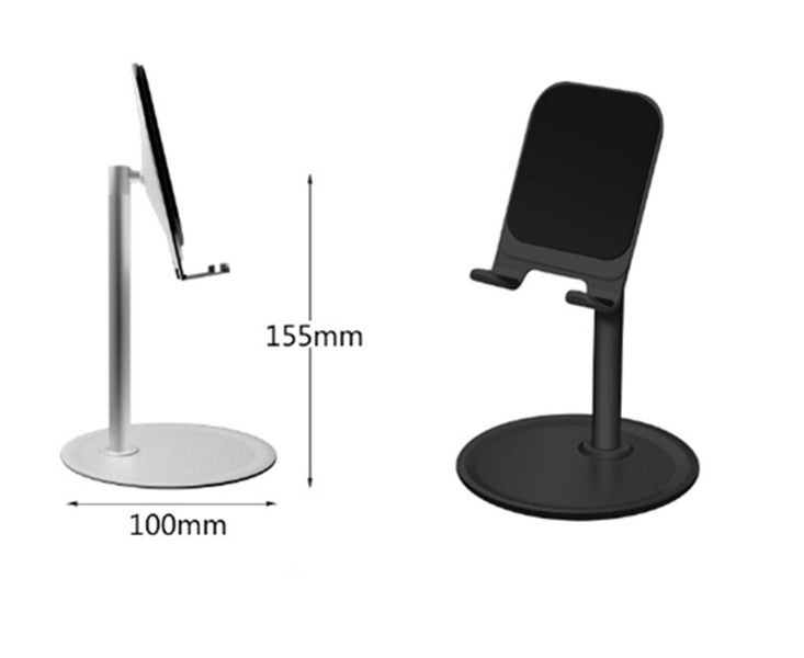 Tablet Mobile Phone Holder Rotatable Bracket - Black Carousel 2