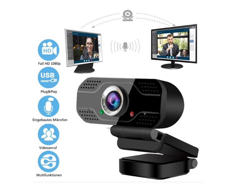 1080P Camera Free Drive Live Camera Laptop Camera with Microphone Carousel 4
