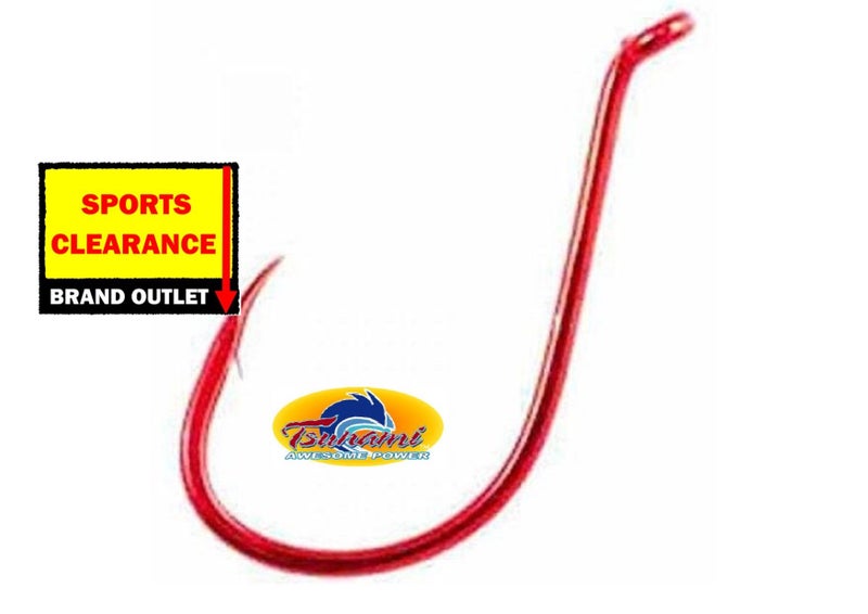 Tsunami Red Octopus Hooks WHY PAY $4.99 Carousel 1