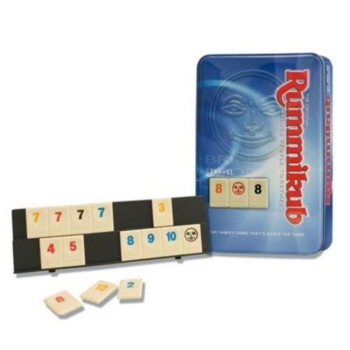 Rummikub Travel in Tin Game Carousel 1