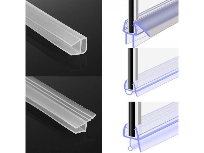 1M 6 12mm F U H Shape Glass Door Window Seal Strip Carousel 2