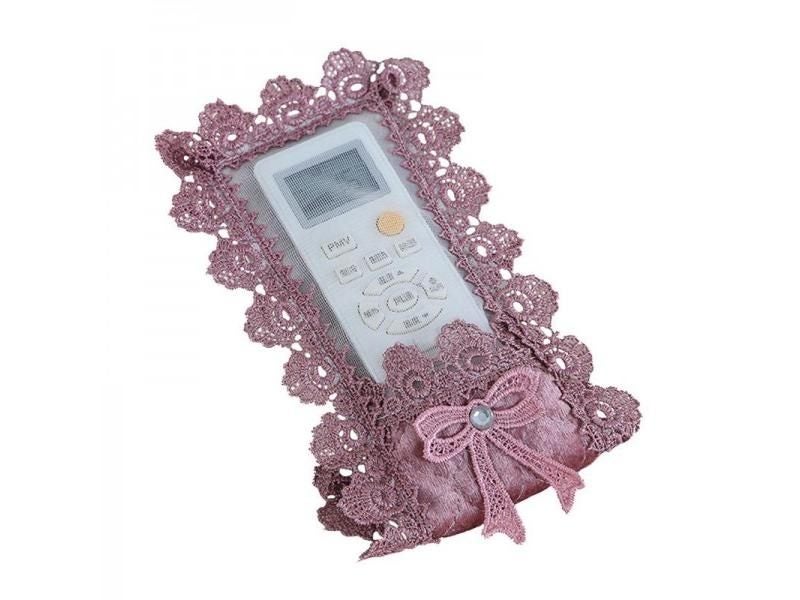 Cover For Remote Control Dust Cover Fabric Lace Bag Container Holder For Air Carousel 1