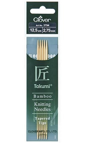 Clover Double Tapered Tips - 12.5cm Size 2.75mm Carousel 1