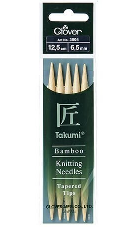 Clover Double Tapered Tips - 12.5cm Size 6.50mm Carousel 1