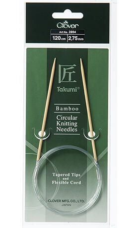 Clover Circular Tapered Tips - 120cm Size 2.75mm Carousel 1