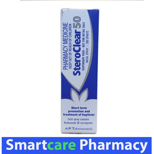 SteroClear Nasal Spray 50mg 200 Sprays - Quantity Restriction (3) Applies Carousel 1