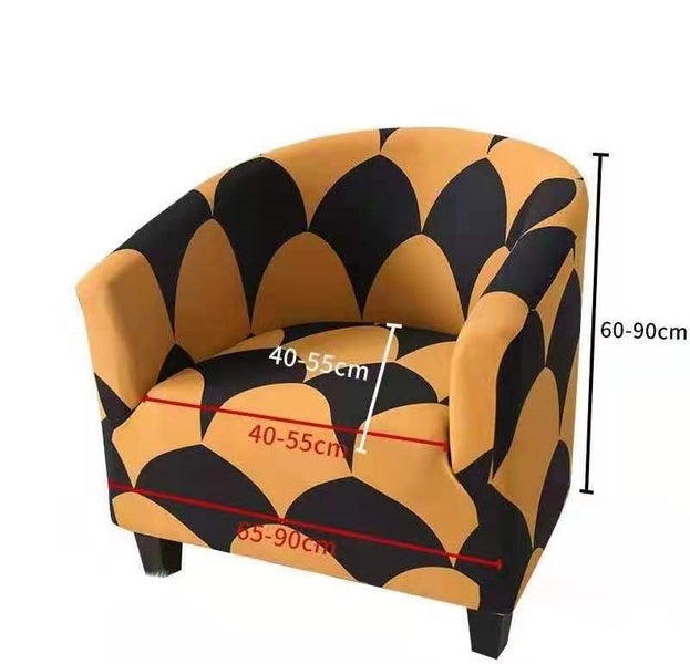 club chair cover CLEARANCE Carousel 1