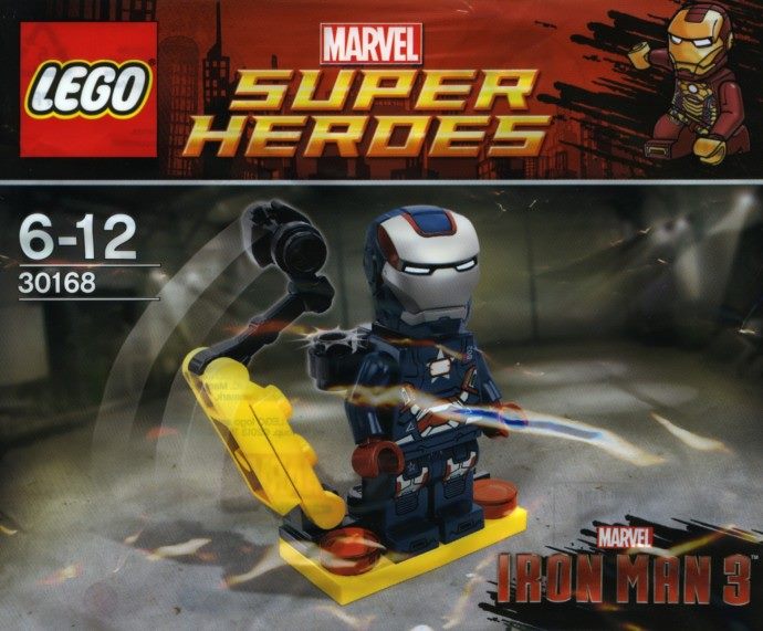 Lego Marvel Iron Patriot mini figure Polybag #30168 *LAST 1* Carousel 1