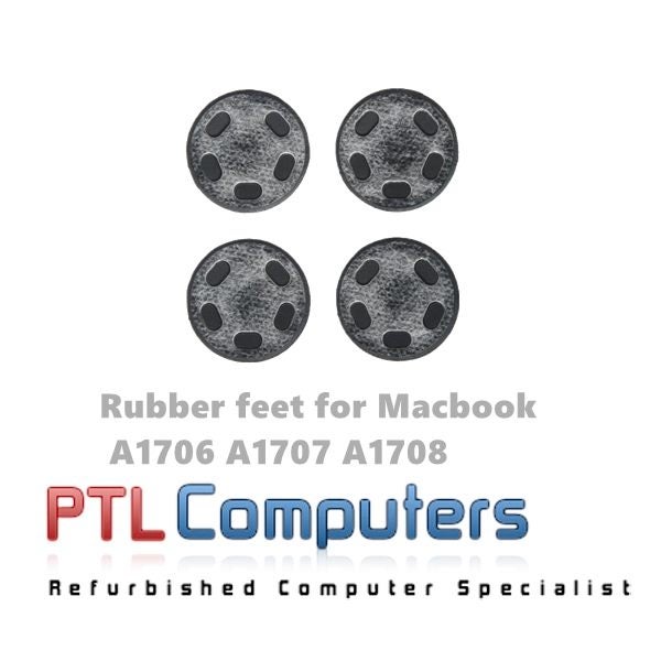 Macbook Pro Retina 13" 15" Rubber Feet Foot Bottom A1706 A1707 A1708 (4 PCS) Carousel 2