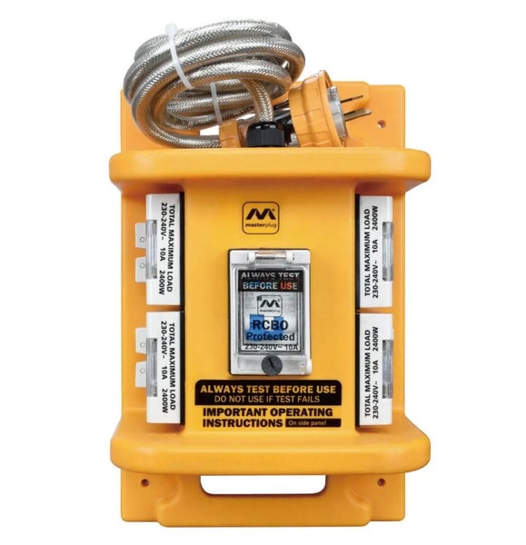 4 Outlet Worksite PSOA Power Board Carousel 3