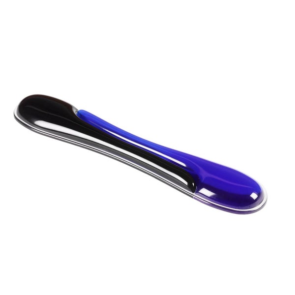 Kensington Gel Series Wrist Rest For Keyboards- Blue/Black Carousel 1